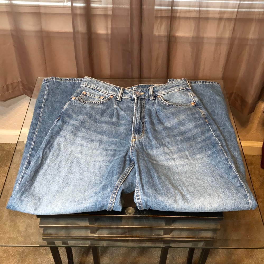 H&M Divided High Rise Mom Jeans